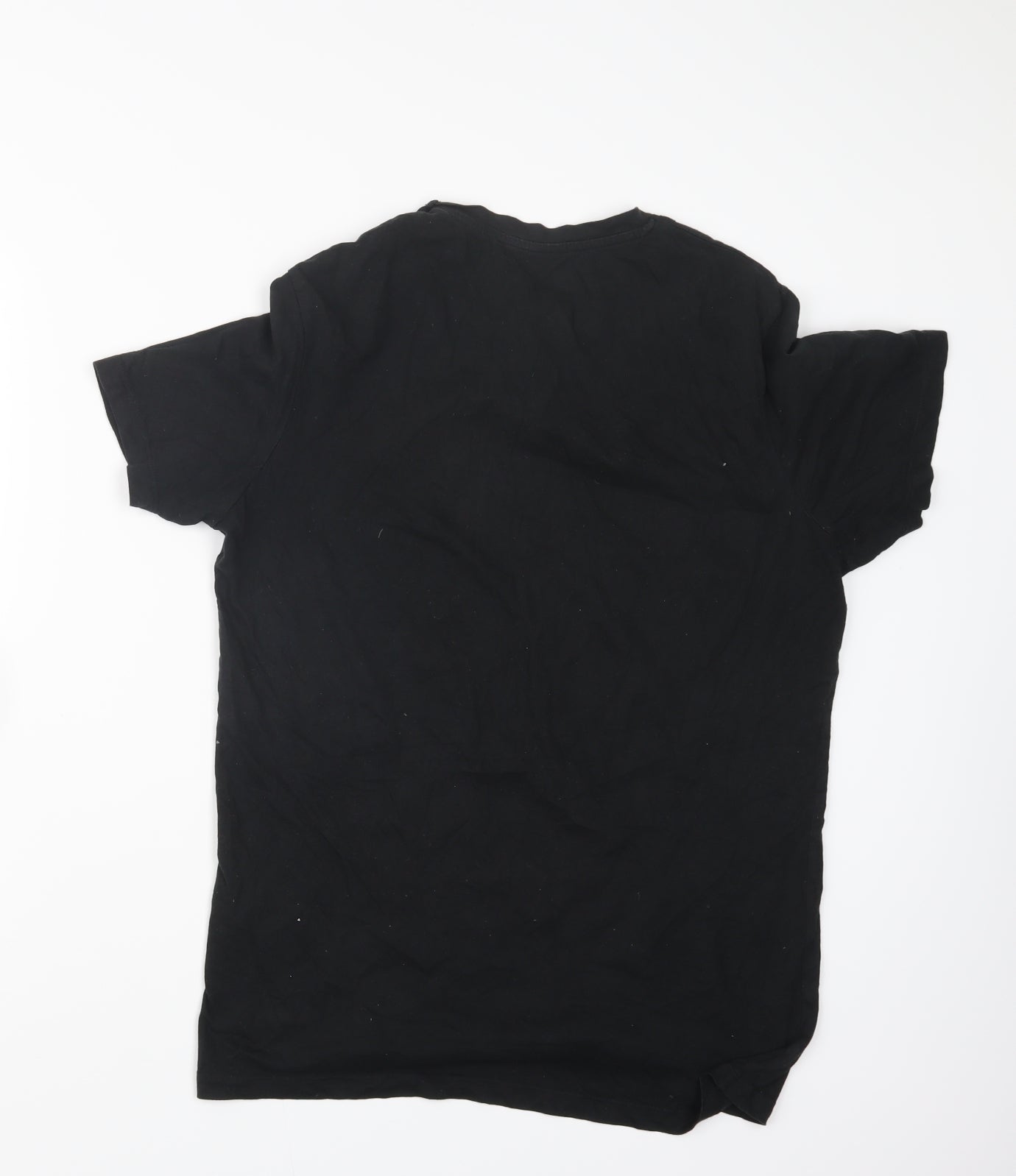 JACK & JONES Mens Black    T-Shirt Size M
