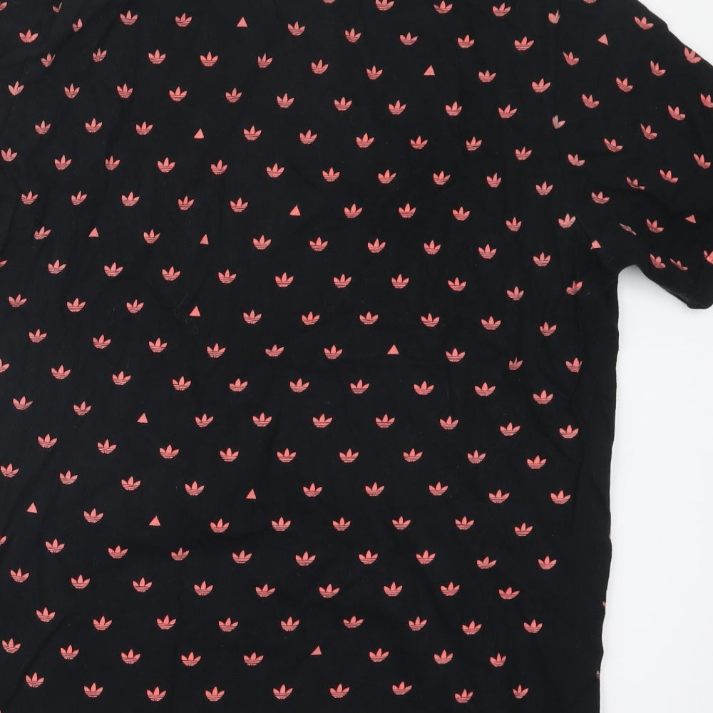 adidas Mens Black    T-Shirt Size L