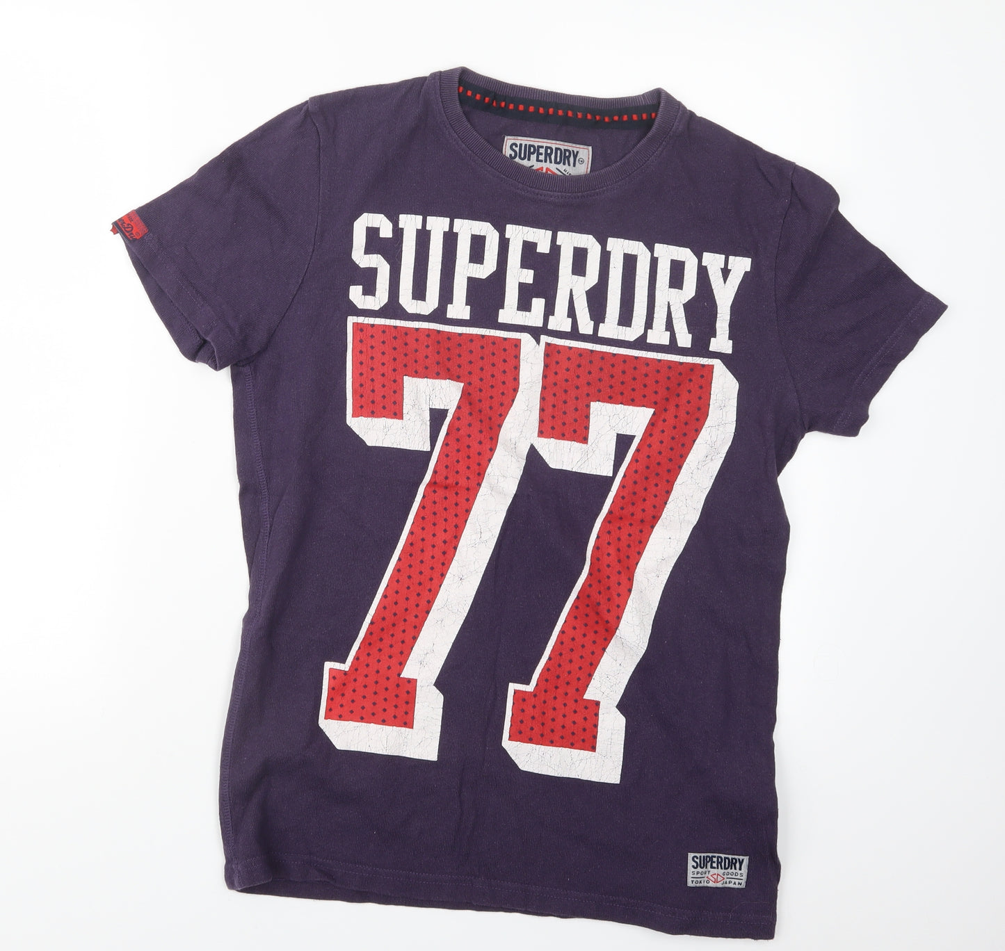 Superdry Mens Purple    T-Shirt Size M