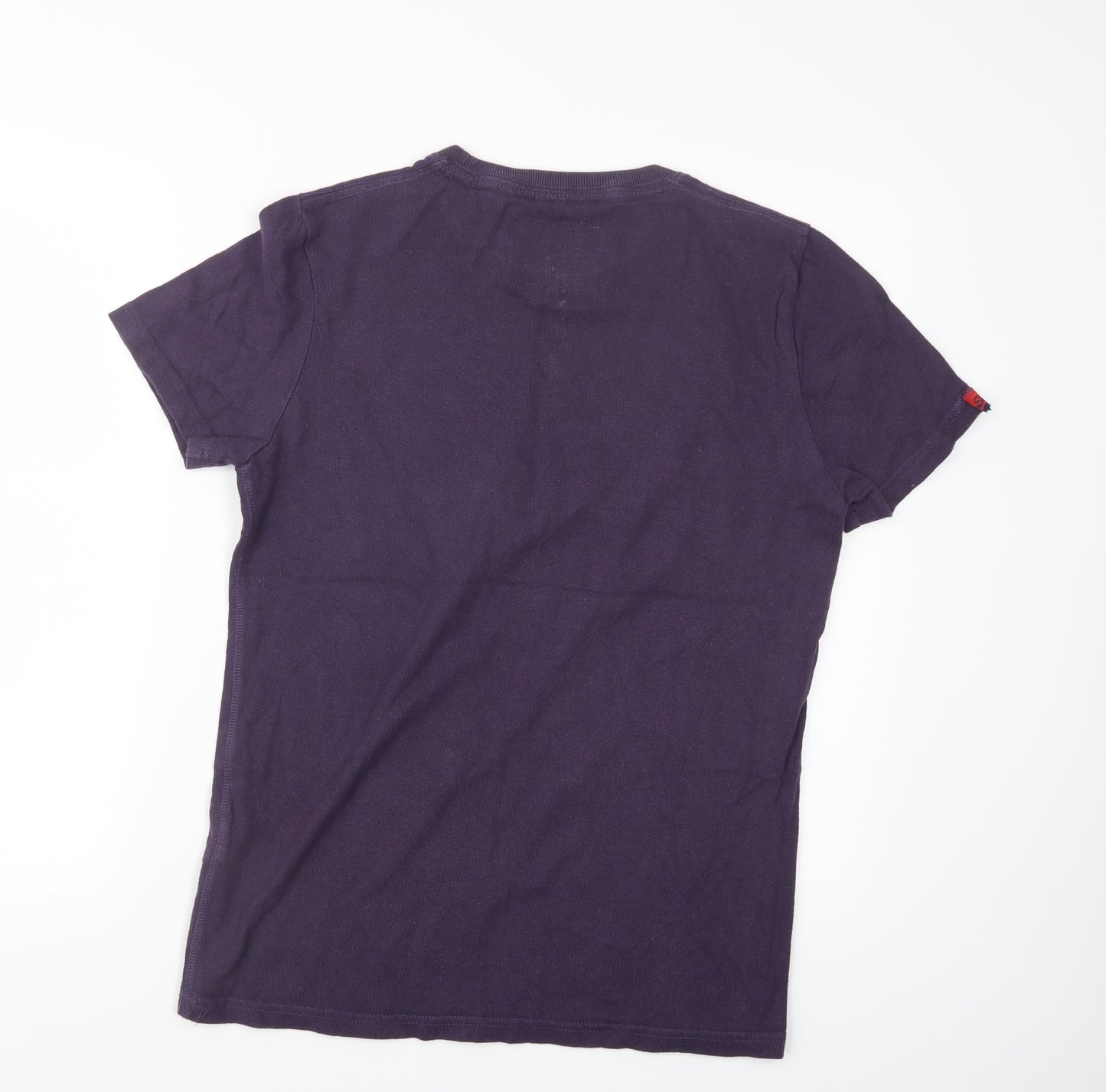 Superdry Mens Purple    T-Shirt Size M