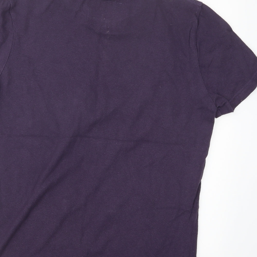 Superdry Mens Purple    T-Shirt Size M