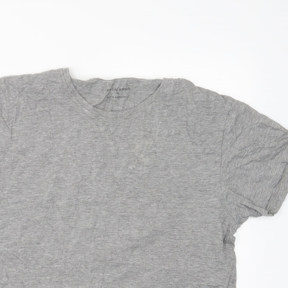Primark Mens Grey    Polo Size M