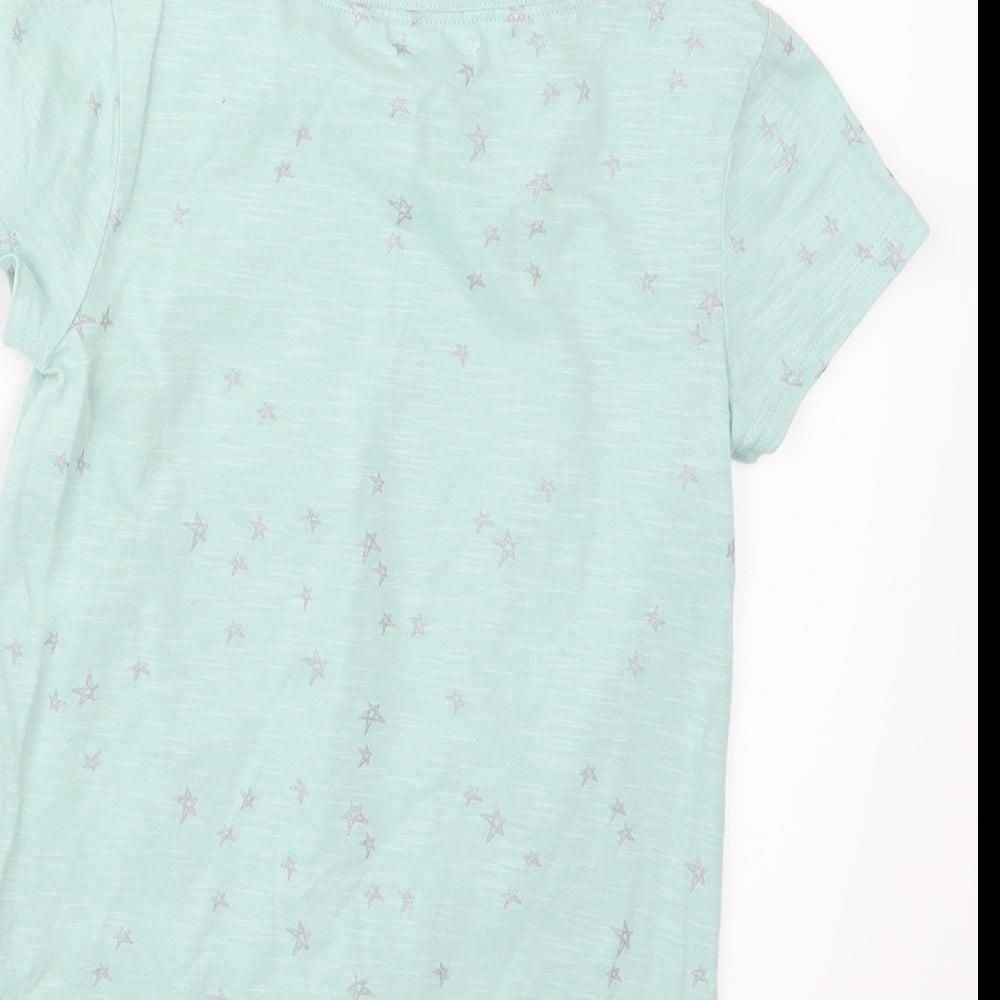 NEXT Girls Green   Basic T-Shirt Size 8 Years