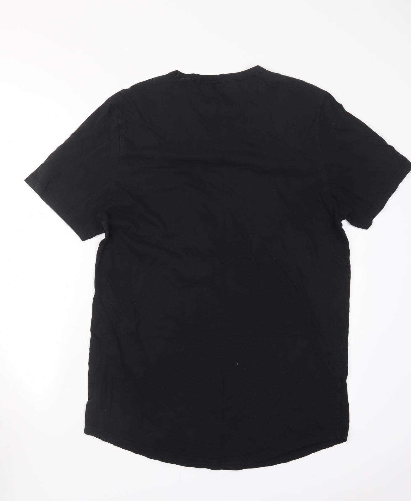 River Island Mens Black    T-Shirt Size L