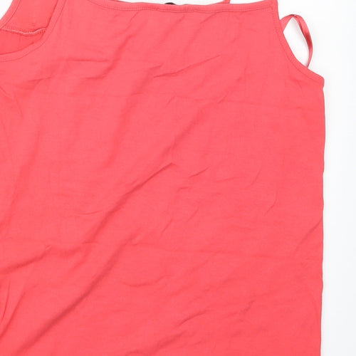 George Womens Pink   Basic Blouse Size 12