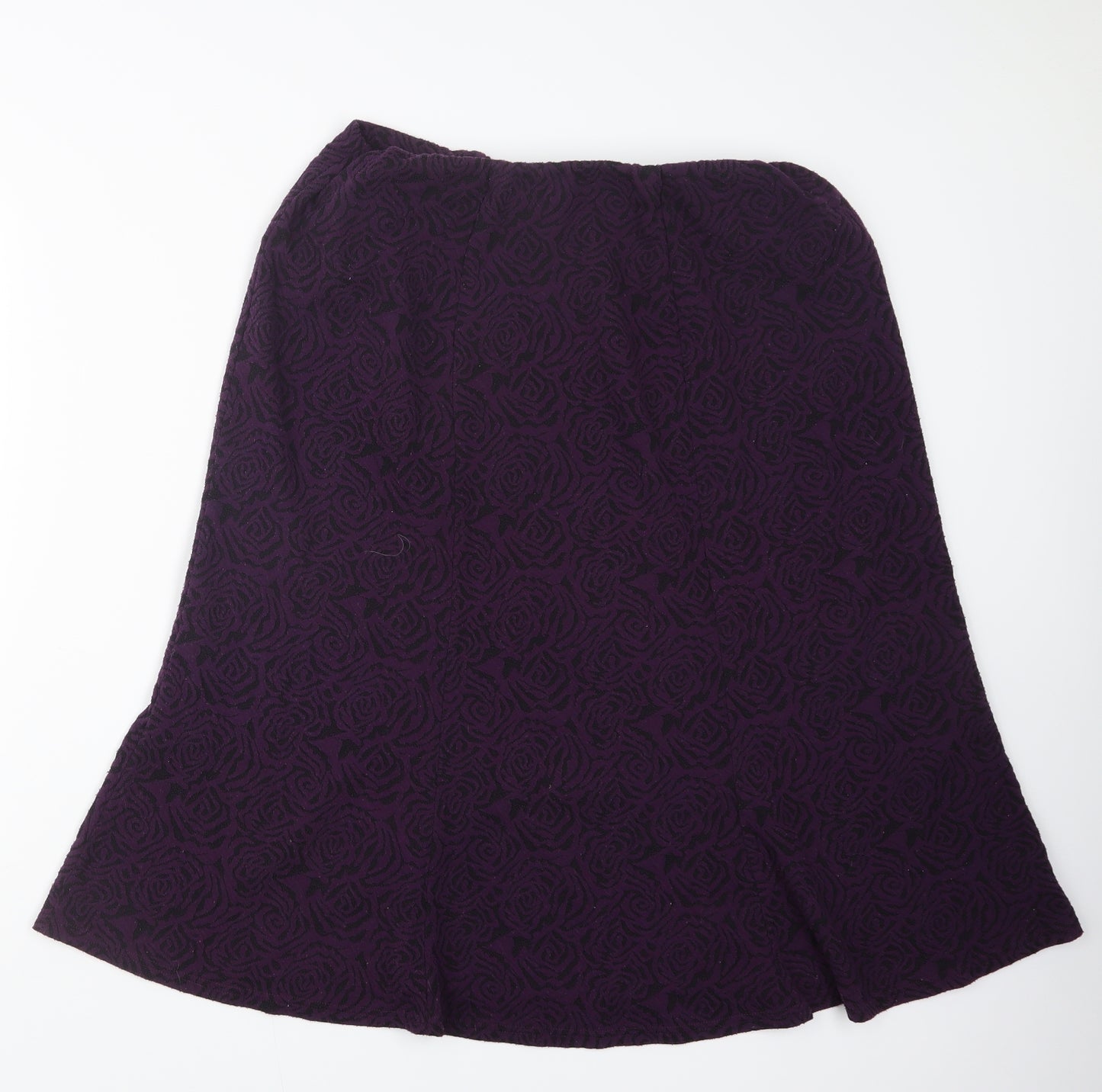BM Womens Purple   A-Line Skirt Size 16