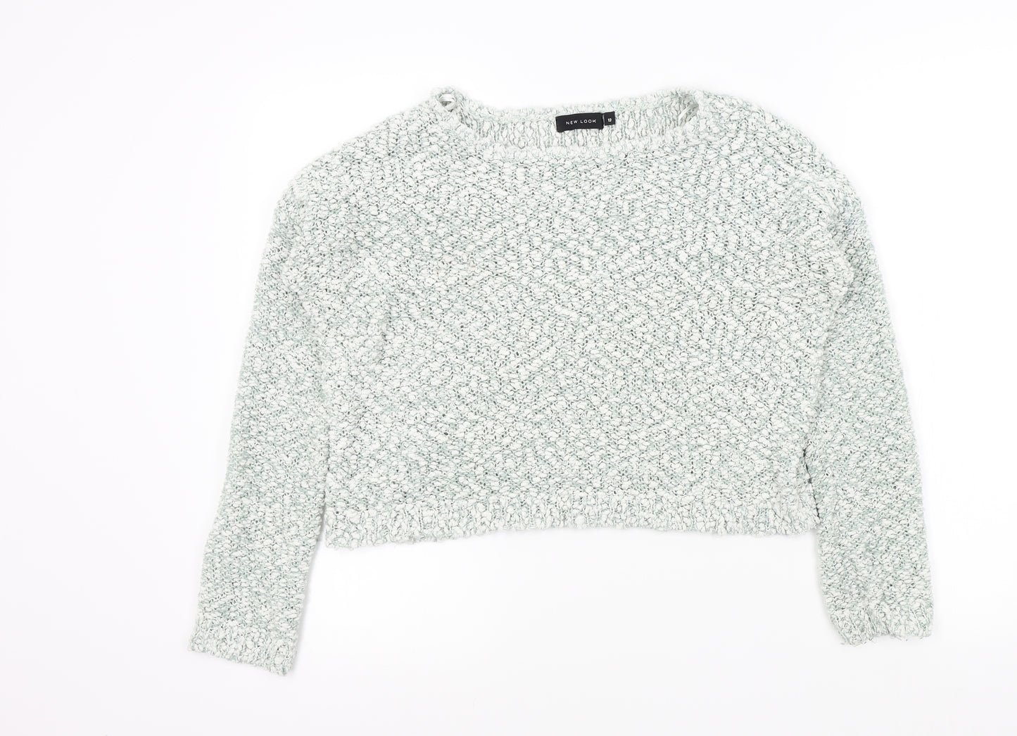 New Look Womens Green   Pullover Jumper Size 12