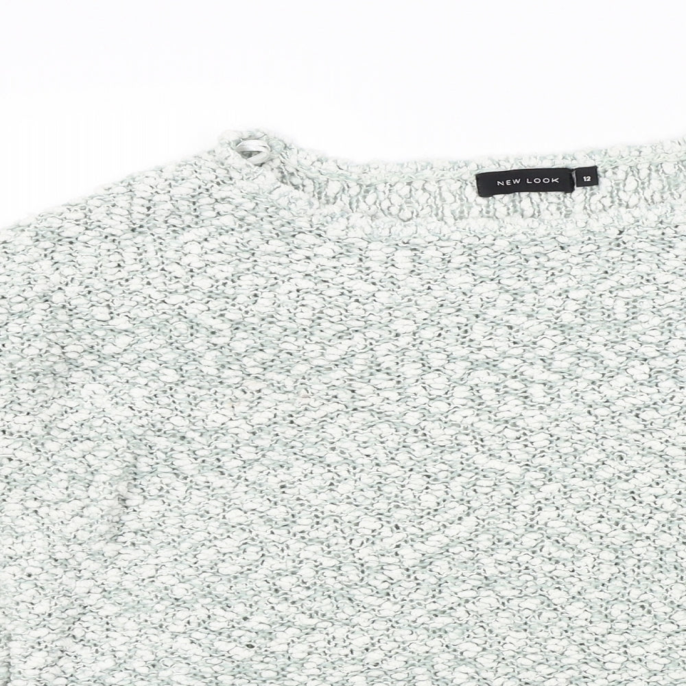 New Look Womens Green   Pullover Jumper Size 12