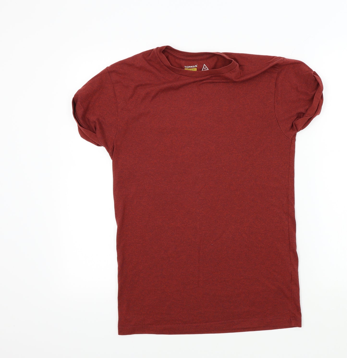 Topman Mens Red    T-Shirt Size XS