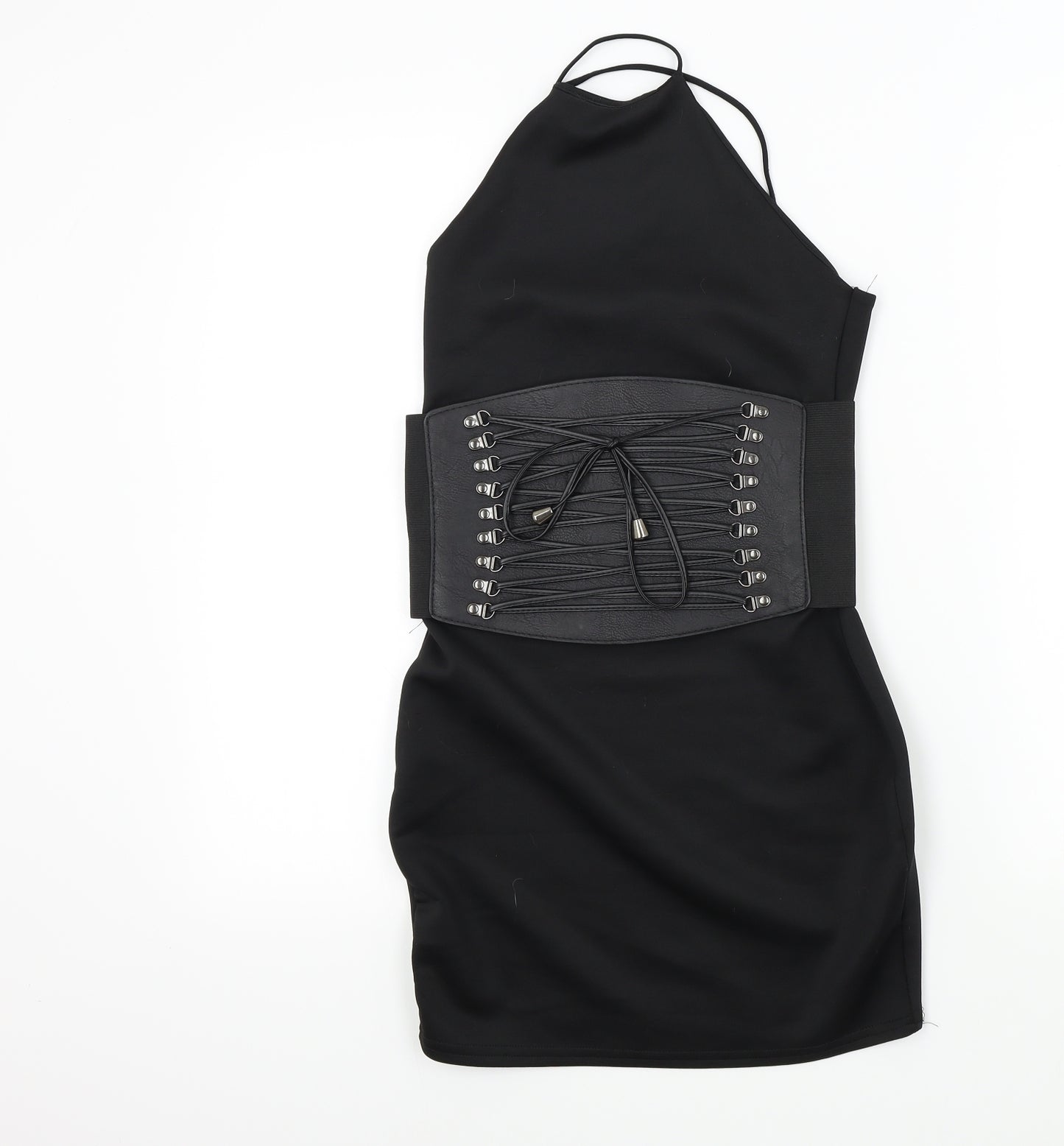 Missguided Womens Black   A-Line  Size 8