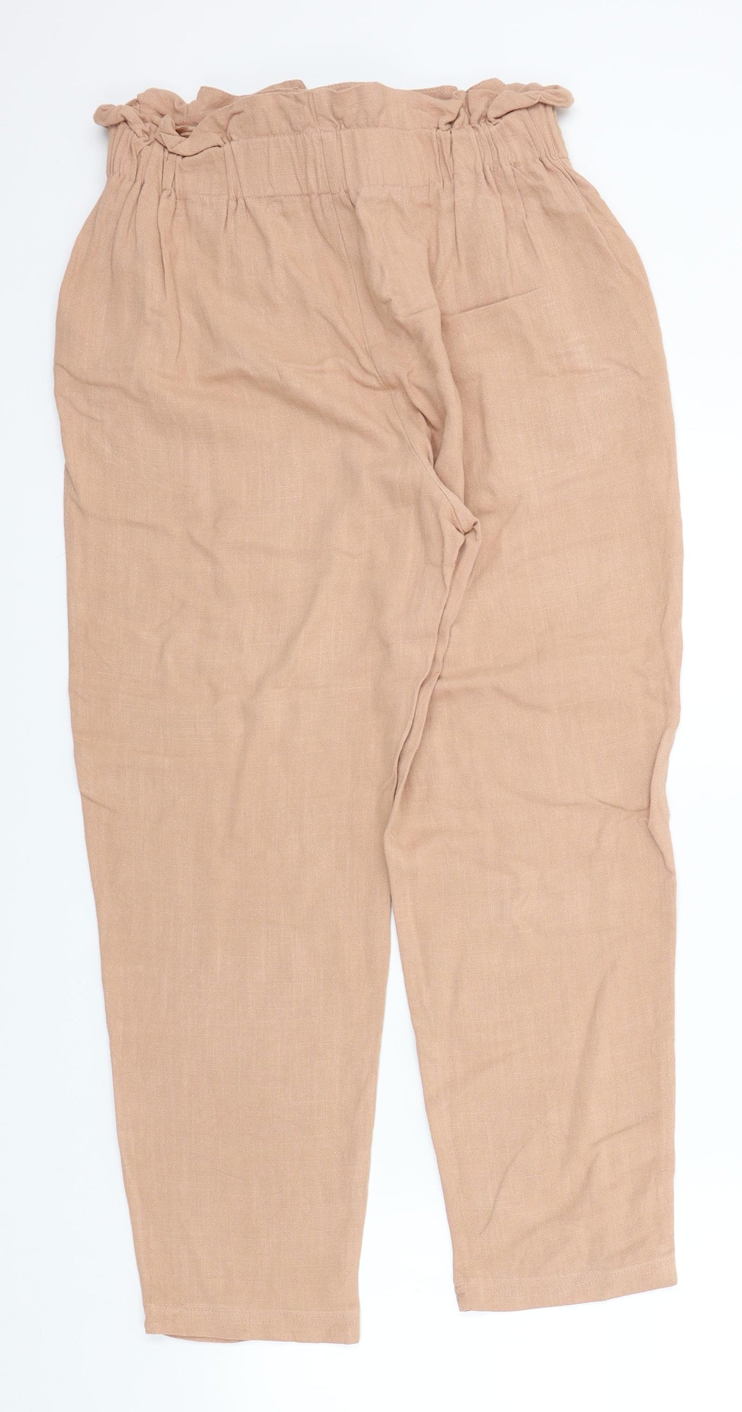 Primark Womens Pink   Trousers  Size 14 L26 in