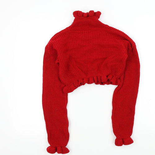 Preworn Womens Red   Pullover Jumper Size M