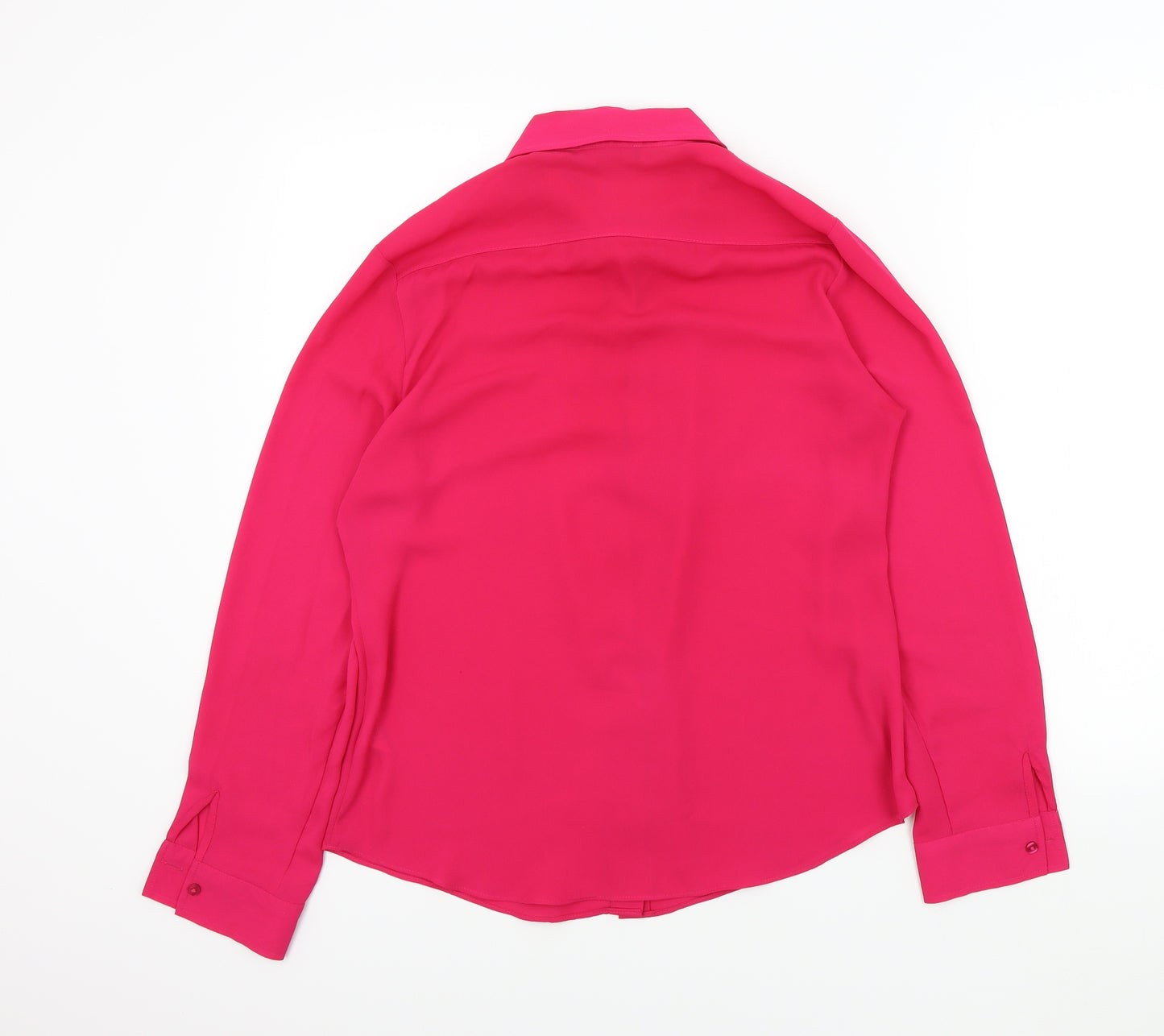 Primark Womens Pink Colourblock  Basic Button-Up Size 12