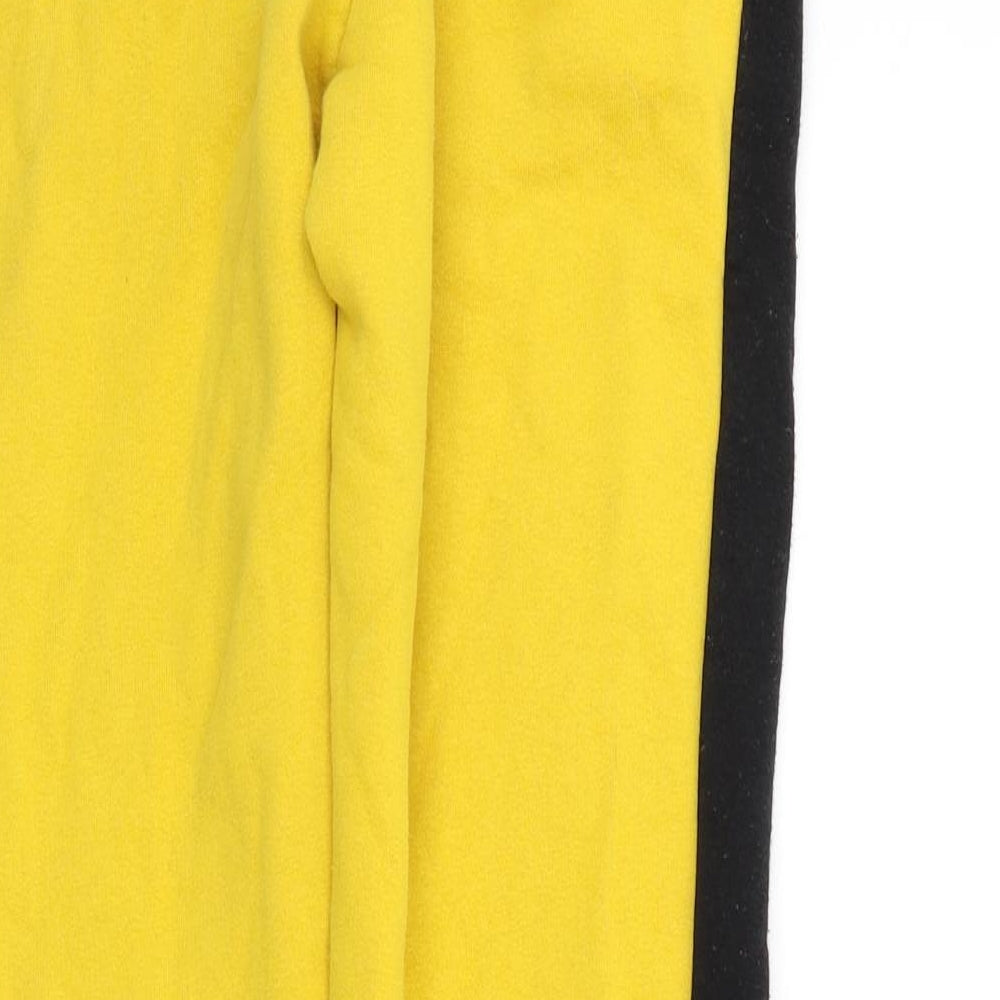 Primark Womens Yellow   Jogger Trousers Size 4 L28 in
