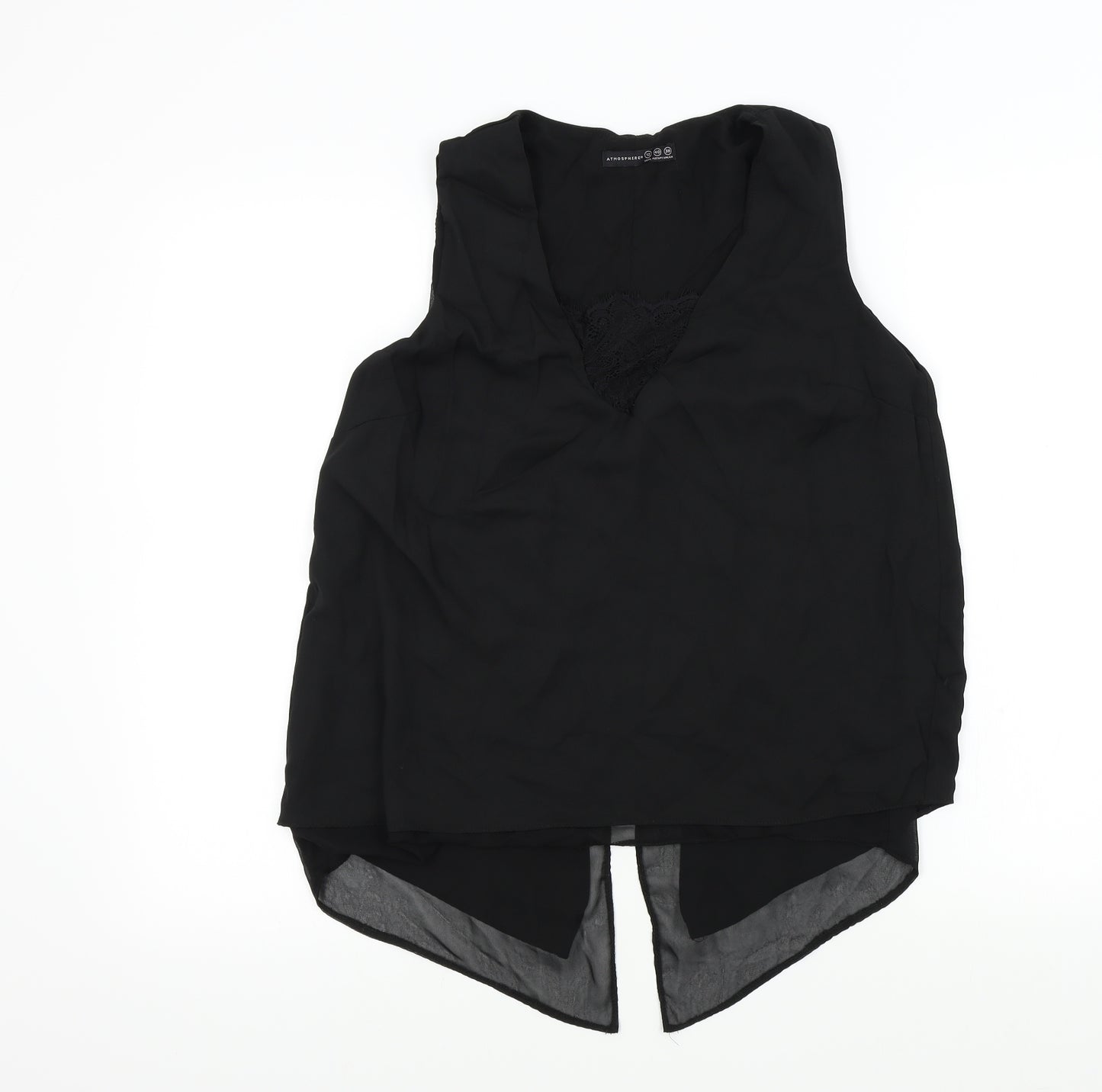 Primark Womens Black Colourblock  Basic Blouse Size 12