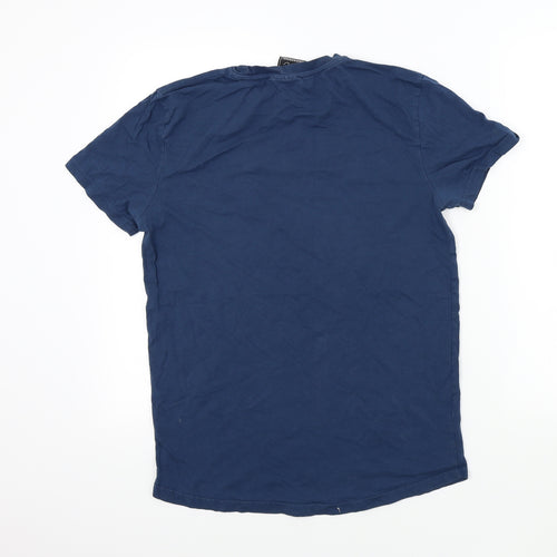 beck & hersey Mens Blue    T-Shirt Size M