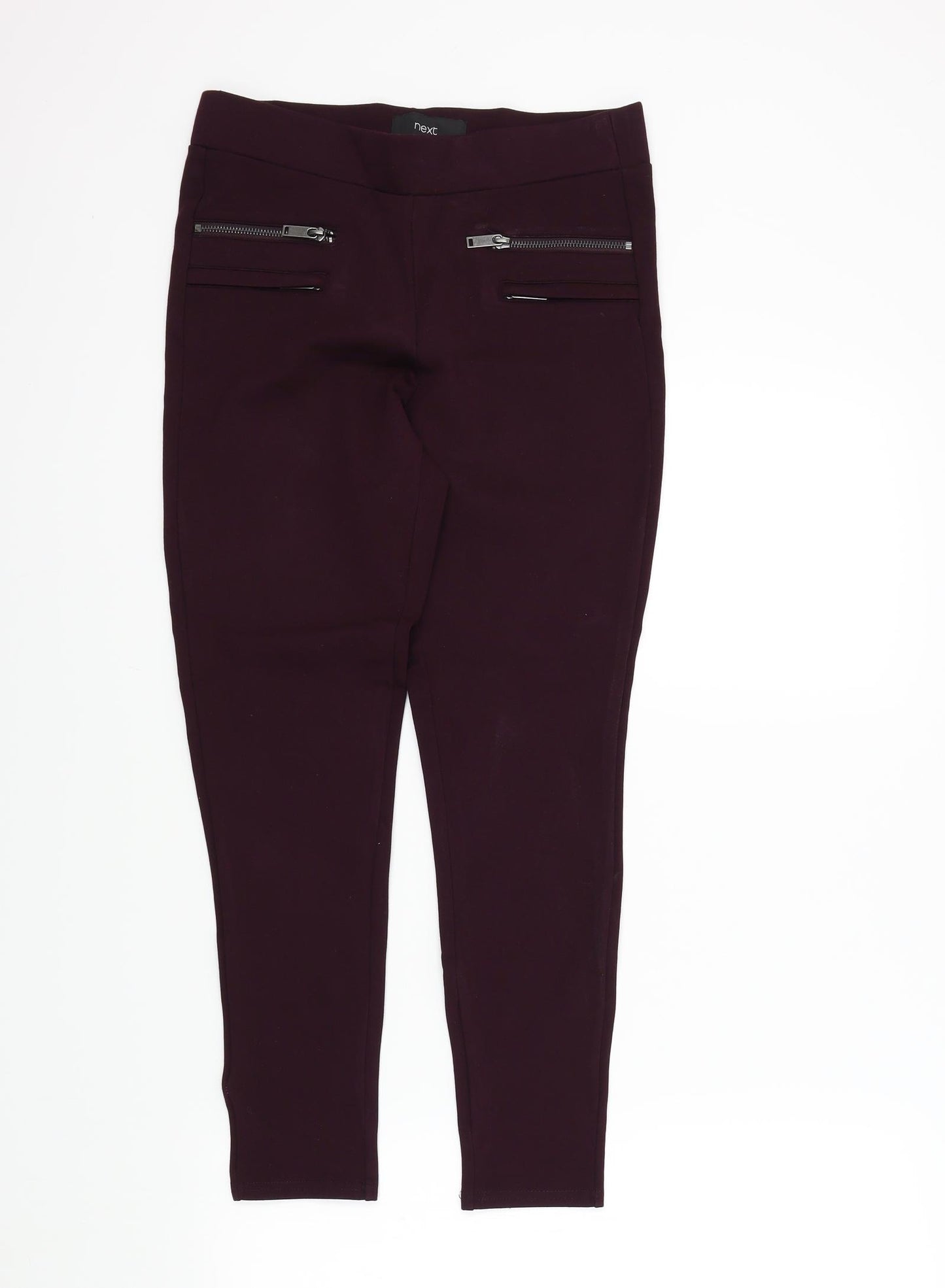 NEXT Womens Purple   Trousers  Size 12 L24 in