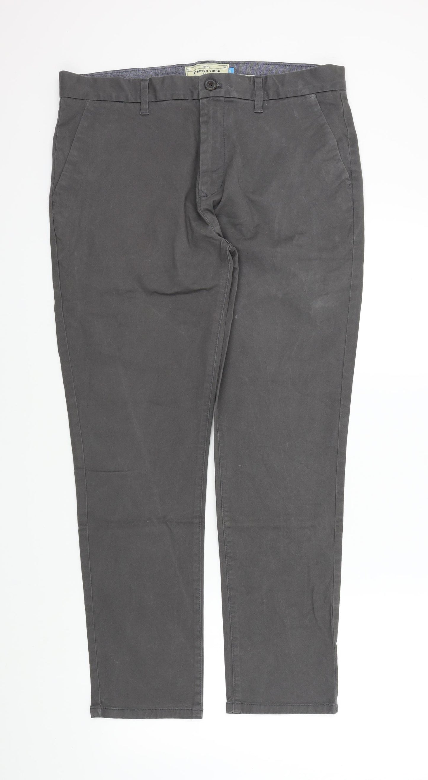 NEXT Mens Grey   Trousers  Size 34 L29 in
