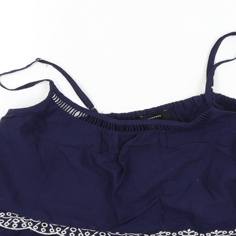 Primark Womens Blue   Basic Blouse Size 8