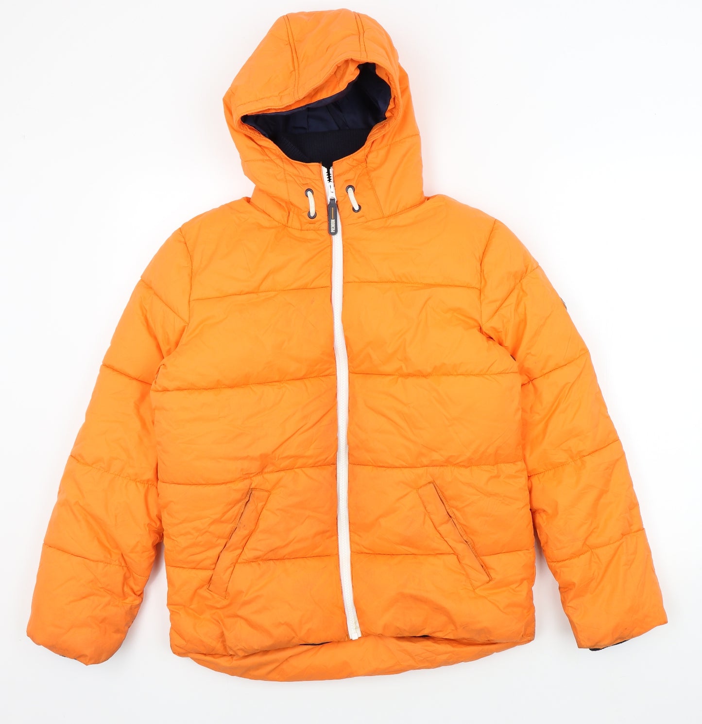 NEXT Boys Orange   Basic Coat Coat Size 12 Years