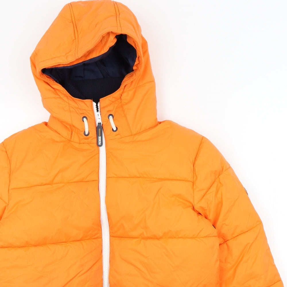 NEXT Boys Orange   Basic Coat Coat Size 12 Years