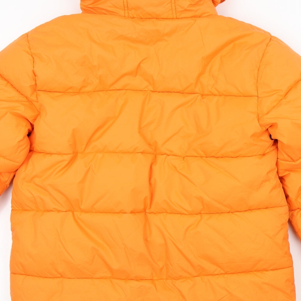 NEXT Boys Orange   Basic Coat Coat Size 12 Years
