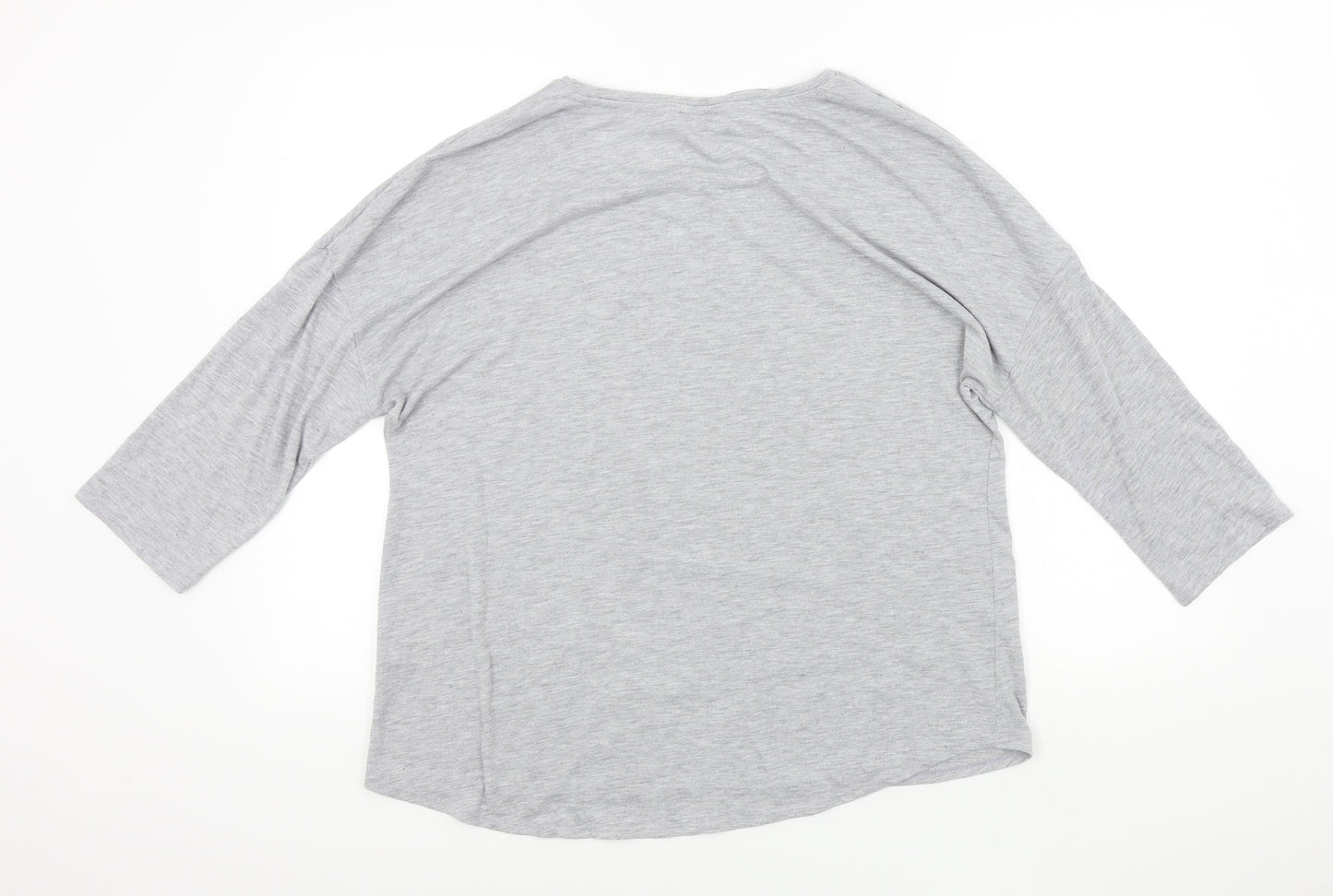 Papaya Womens Grey   Basic T-Shirt Size 18