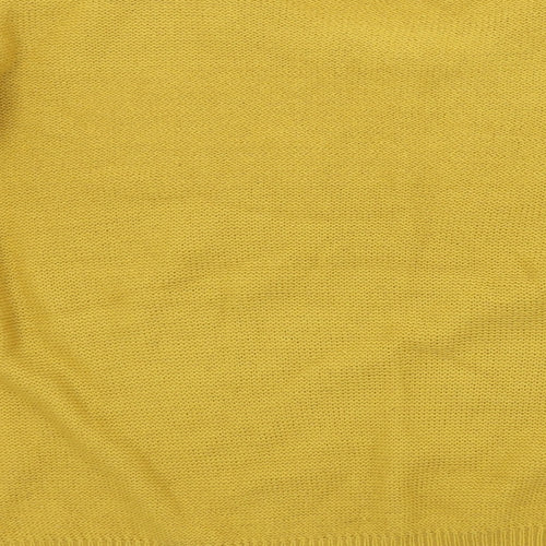 Brave Soul Womens Yellow   Pullover Jumper Size L