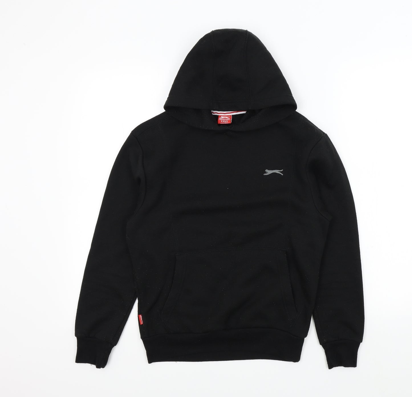 Slazenger Boys Black Colourblock  Pullover Hoodie Size 9-10 Years
