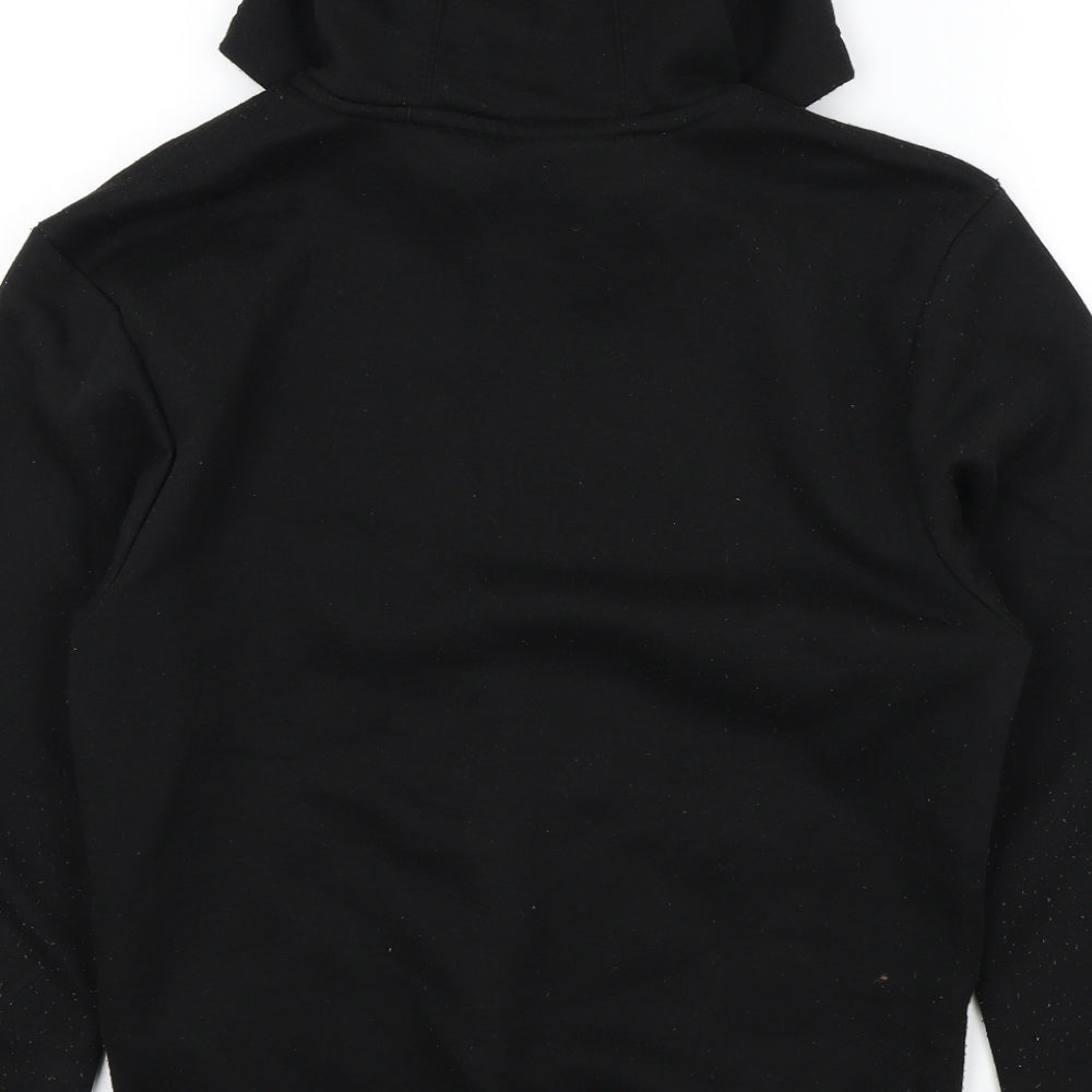 Slazenger Boys Black Colourblock  Pullover Hoodie Size 9-10 Years