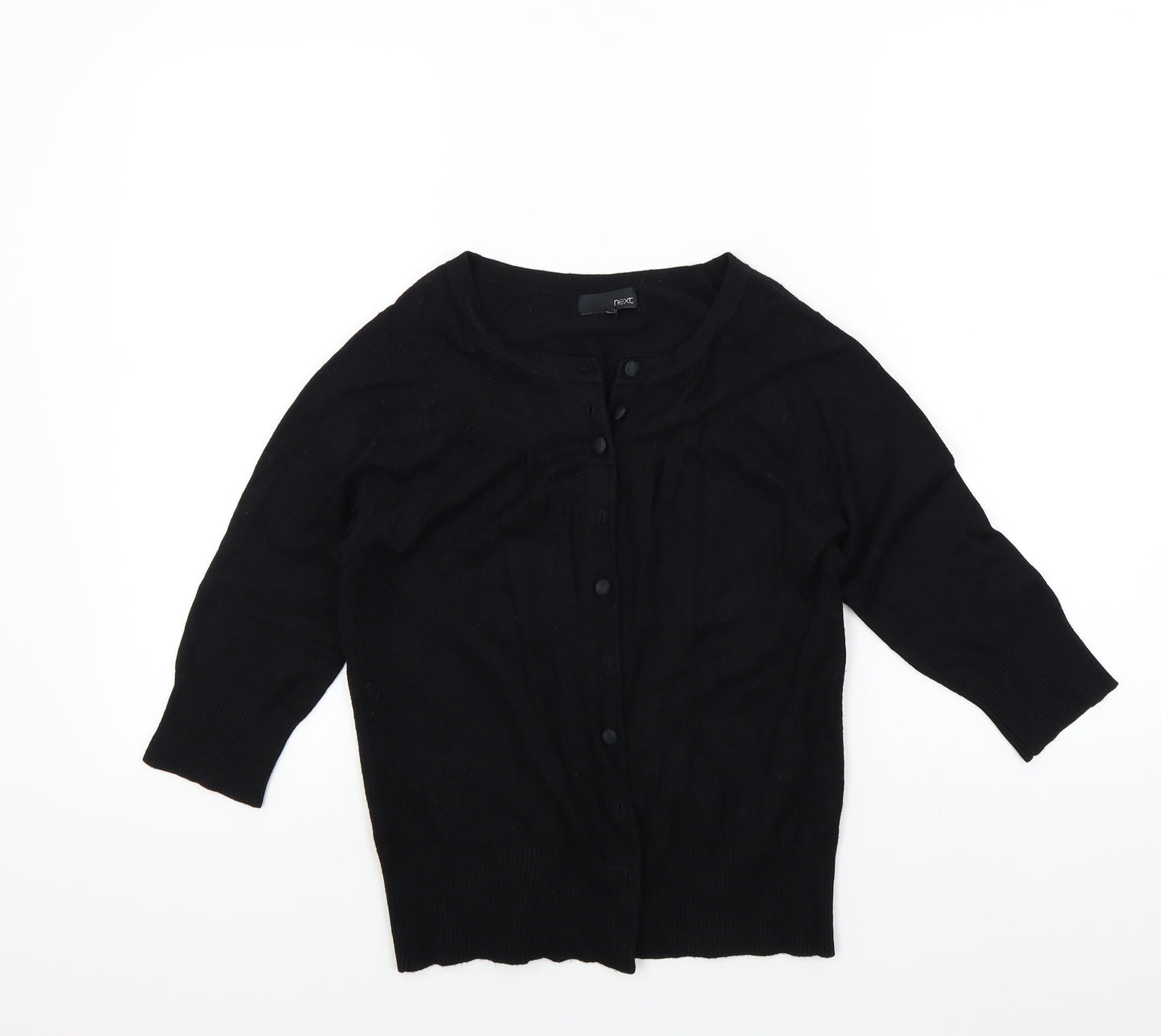 NEXT Womens Black   Cardigan Jumper Size 12