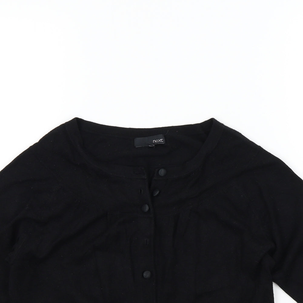 NEXT Womens Black   Cardigan Jumper Size 12