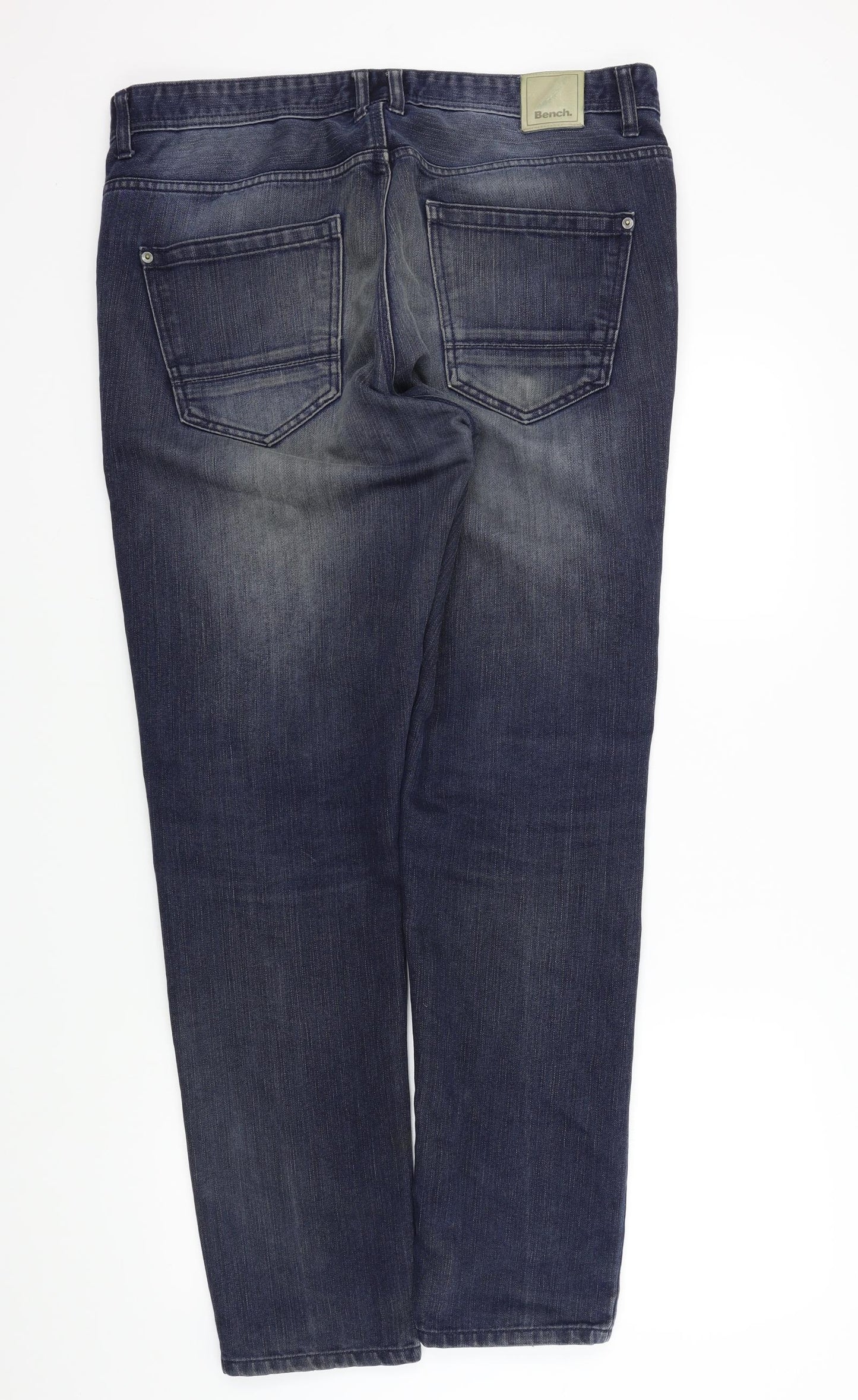 Bench Mens Blue   Straight Jeans Size 36 L31 in