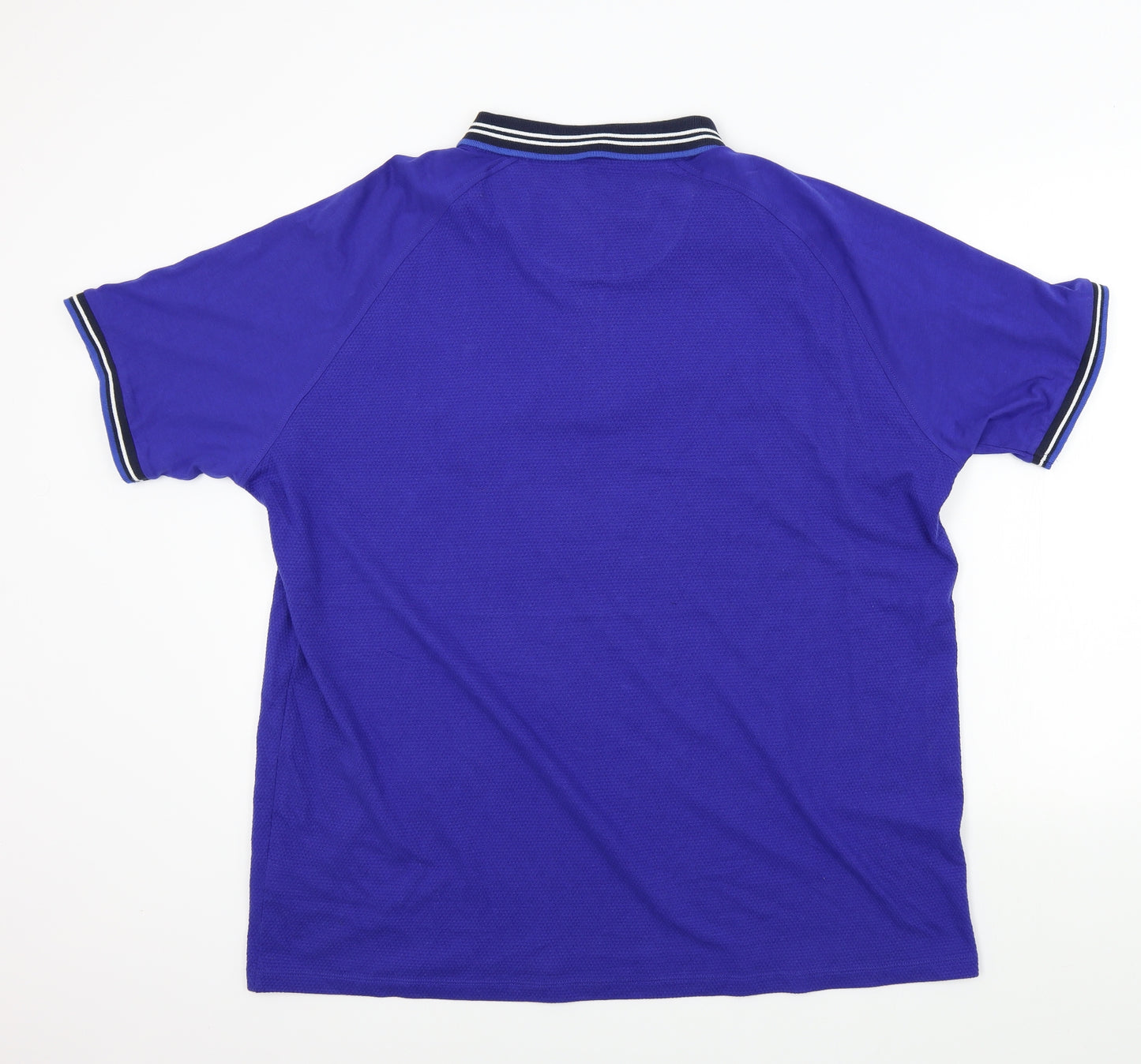 Primark Mens Blue Colourblock   T-Shirt Size 2XL