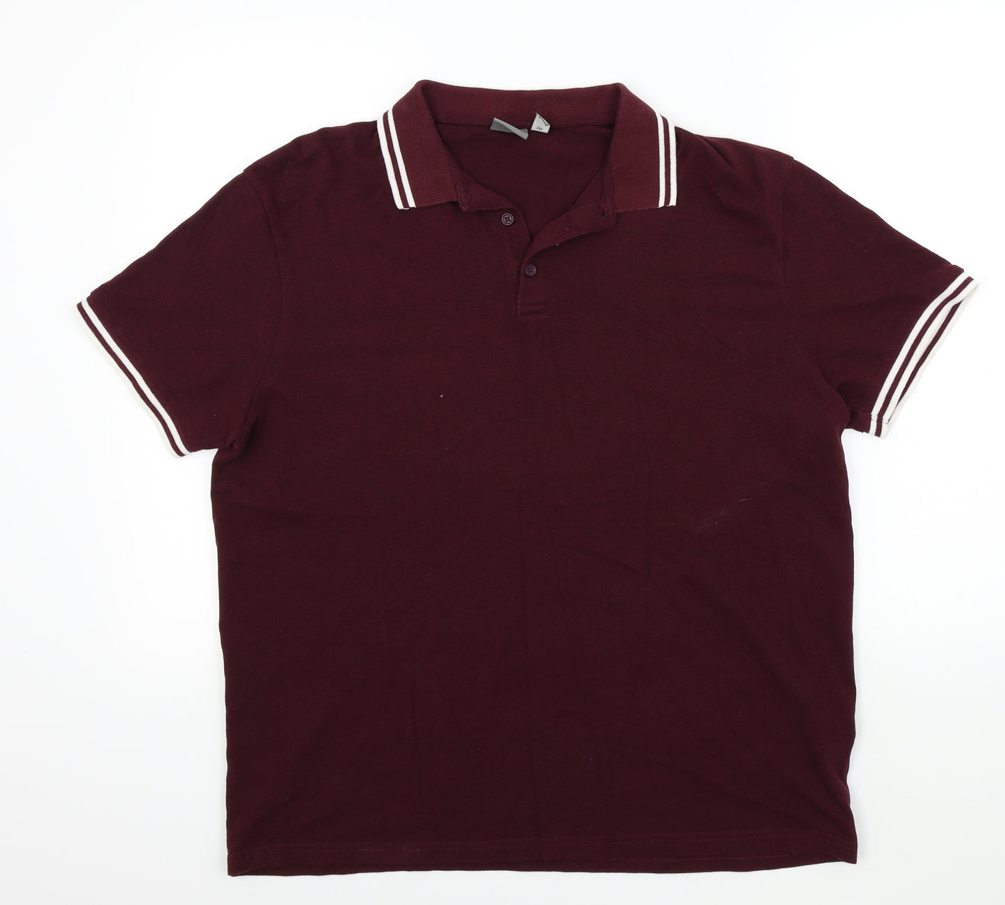 ASOS Mens Red    Polo Size 2XL