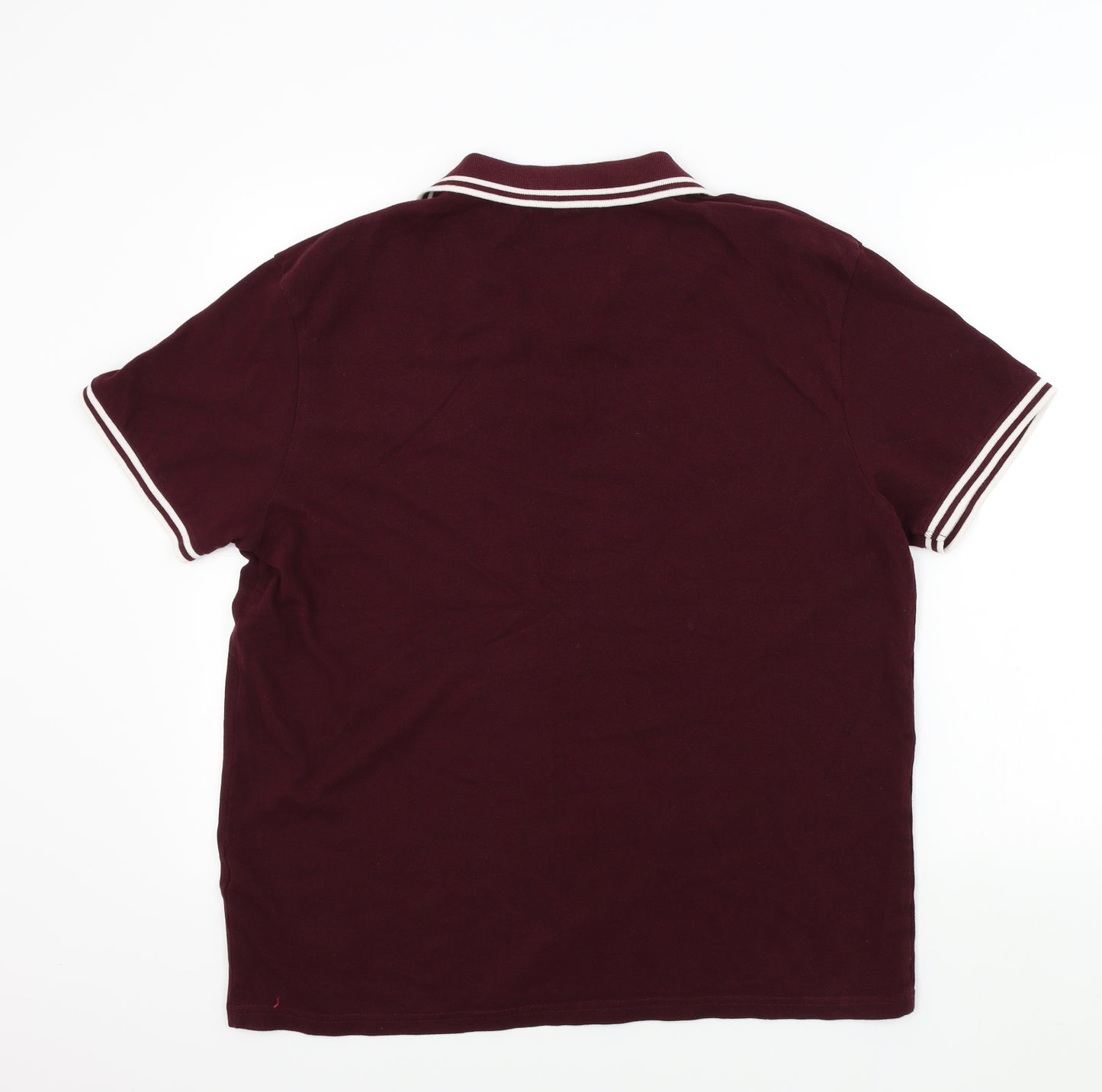 ASOS Mens Red    Polo Size 2XL