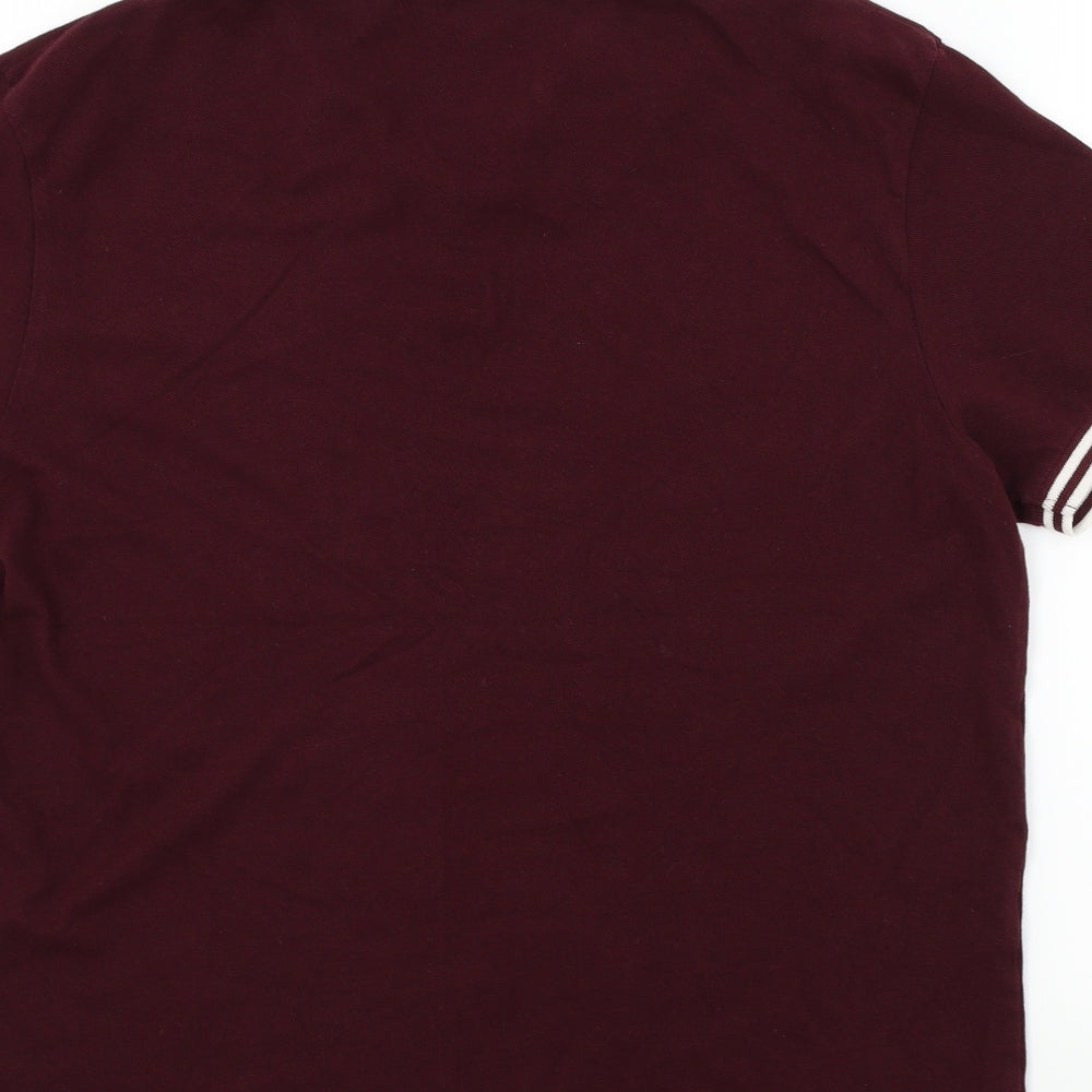 ASOS Mens Red    Polo Size 2XL