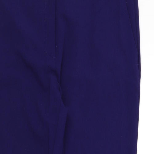 M&S Womens Blue   Trousers  Size 14 L25 in