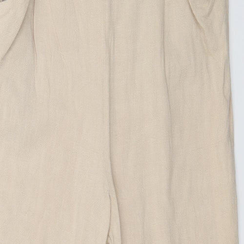 TU Womens Beige   Trousers  Size 14 L24 in