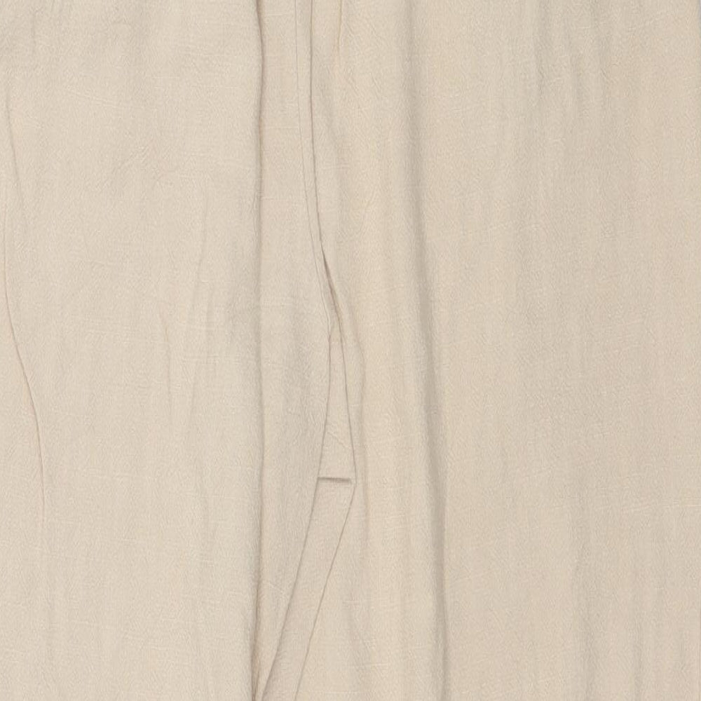 TU Womens Beige   Trousers  Size 14 L24 in