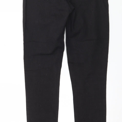 Denim & Co. Womens Black  Denim Jegging Jeans Size 10 L31 in