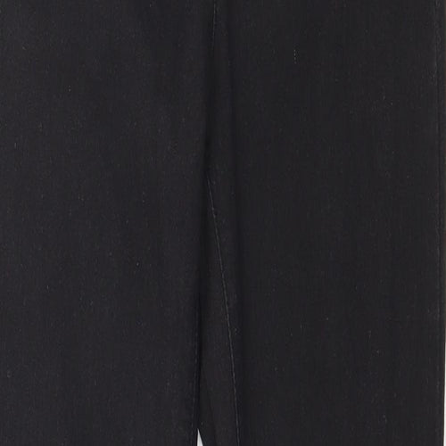 Denim & Co. Womens Black  Denim Jegging Jeans Size 10 L31 in