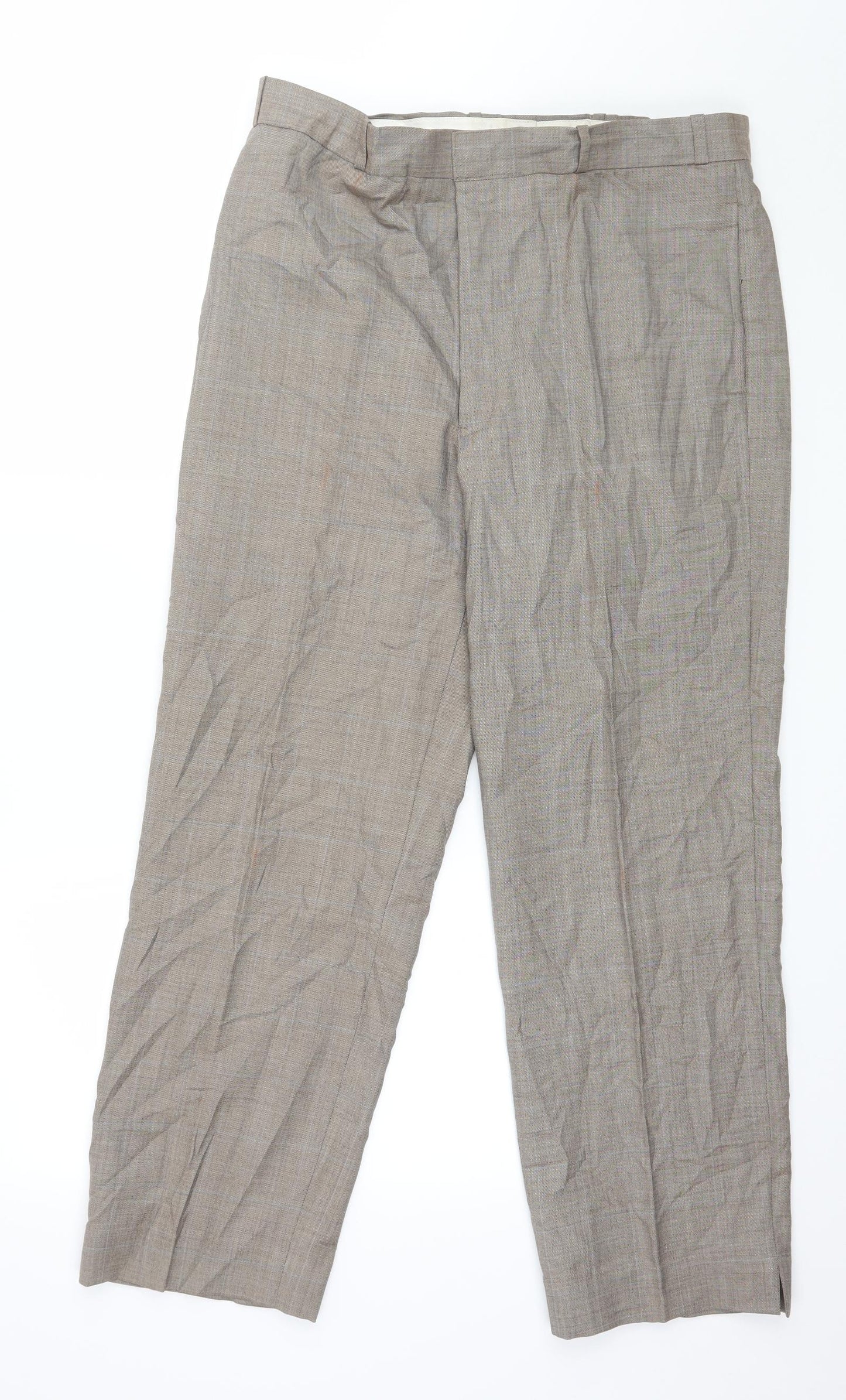 COATWALA Mens Grey   Trousers  Size 36 in L28 in