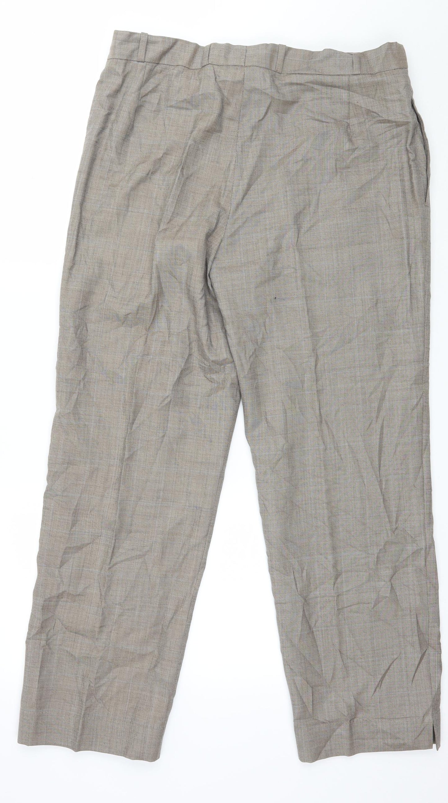 COATWALA Mens Grey   Trousers  Size 36 in L28 in