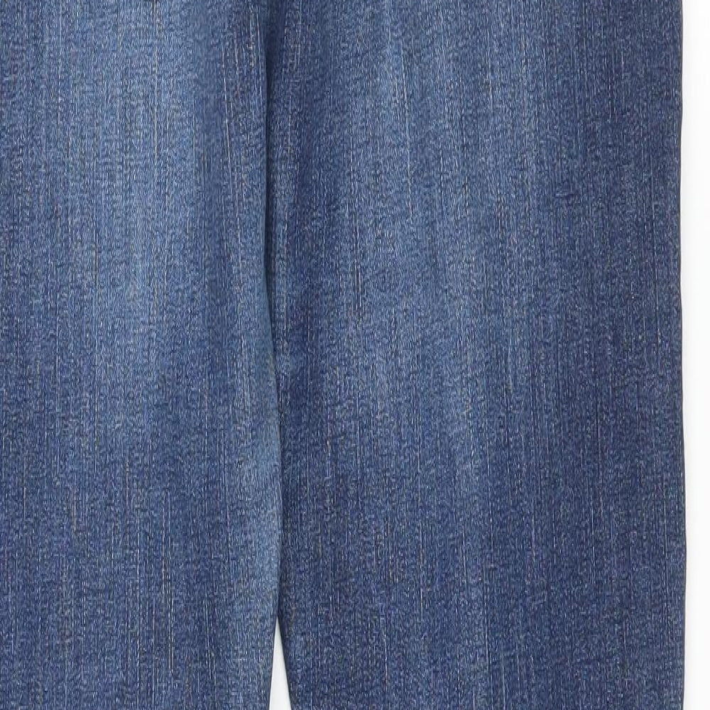 George Womens Blue  Denim Straight Jeans Size 10 L29 in