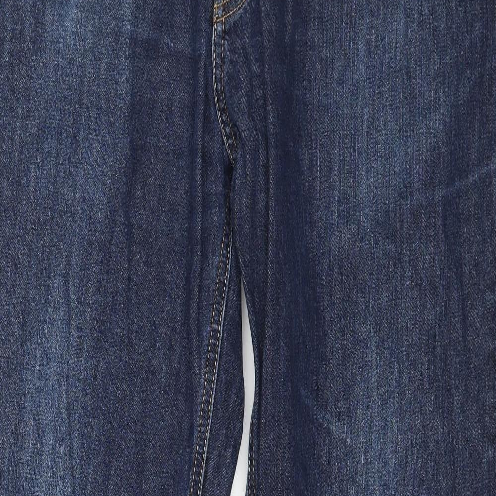 Henri Lloyd Mens Blue  Denim Straight Jeans Size 34 in L34 in
