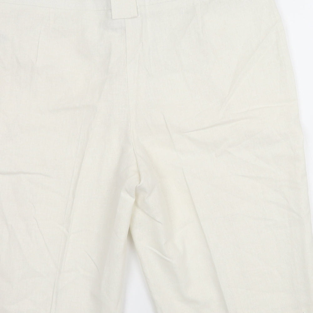BHS Womens Ivory   Bermuda Shorts Size 16