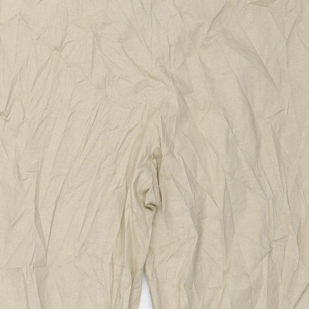 Preworn Womens Beige   Trousers  Size 20 L29 in