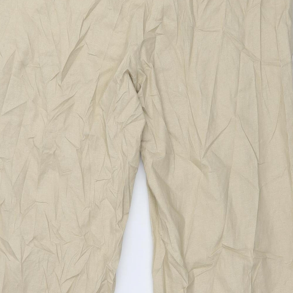 Preworn Womens Beige   Trousers  Size 20 L29 in