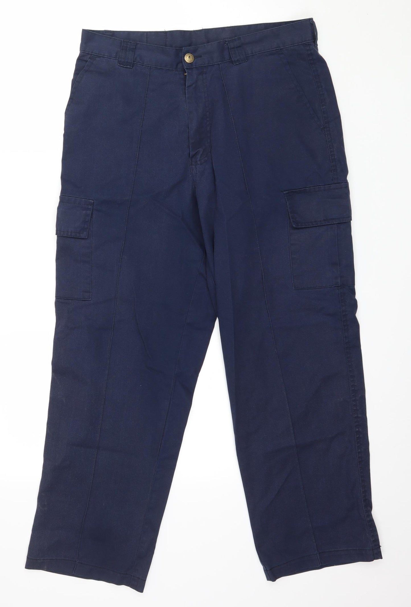 Uneek Womens Blue   Trousers  Size 32 in L28 in
